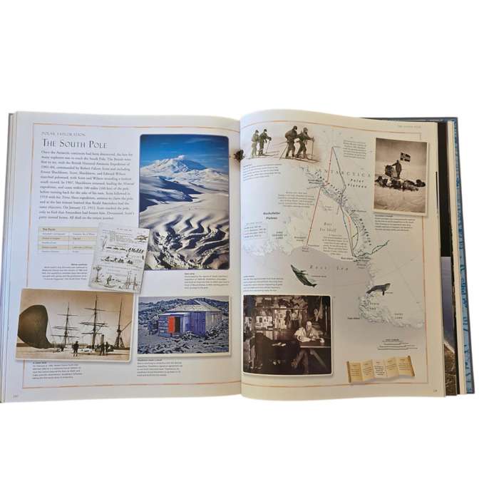 Illustrated Atlas of Exploration FREE SHIPPING