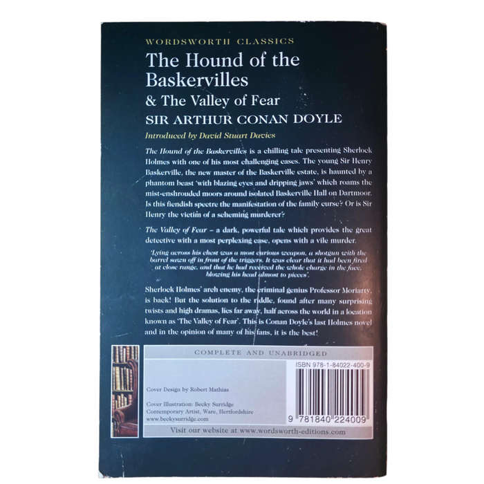 The Hound of Baskervilles & The valley of fear: 2 books in 1 - Sir Arthur Conan Doyle