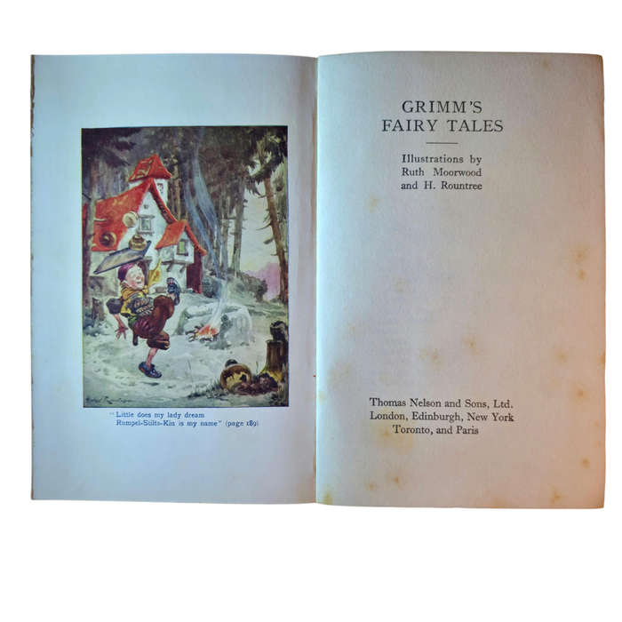 Grimms' Fairy Tales - Illustrated by Ruth Moorwood and H. Rountree