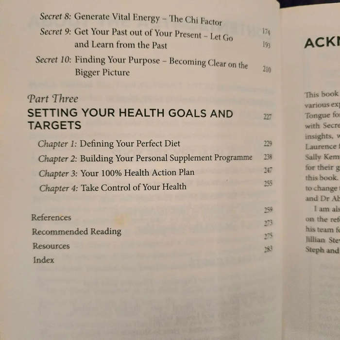 The 10 secrets of 100% healthy people - Patrick Holford
