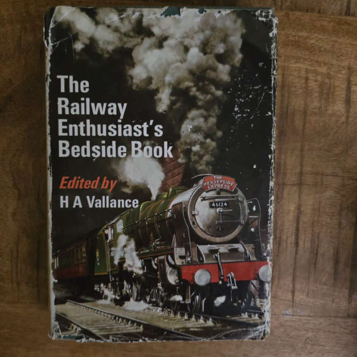 The railway enthusiast's bedside book - HA Vallance