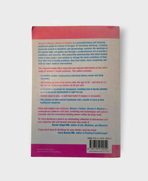 Women's bodies, Women's Wisdom- Christiane Northrup