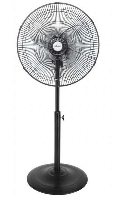 Mellerware Pedestal Steel Fan 40cm Black