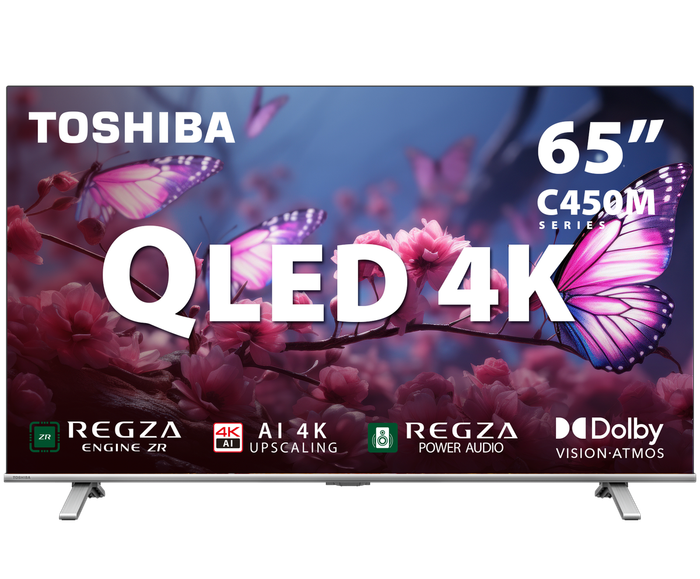 Toshiba 65 inch C450MN QLED Premium UHD Smart LED TV