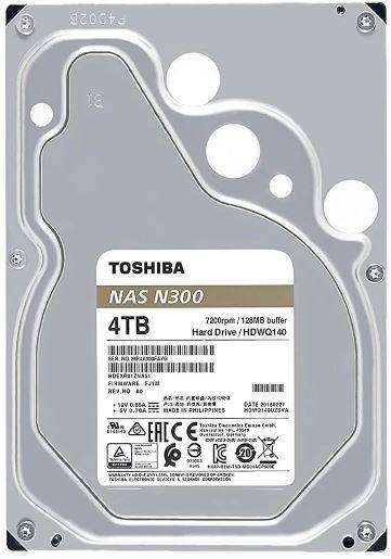Toshiba 4TB N300 SATA III 3.5-Inch Hard Drive