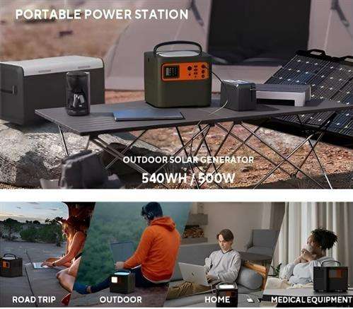 Solarix Tigfox 500W Portable Power Station