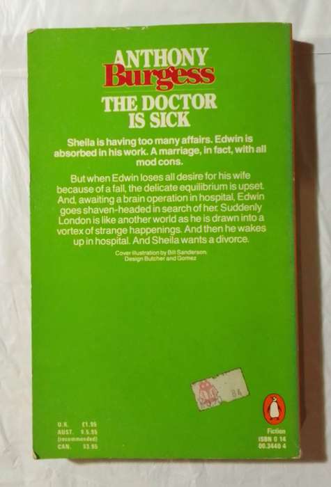 The doctor is sick-By: Anthony Burgess