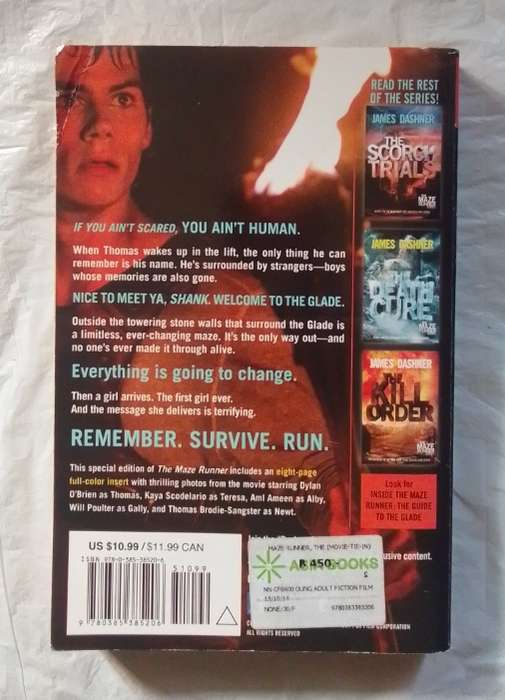 The maze runner-By: James Dashner
