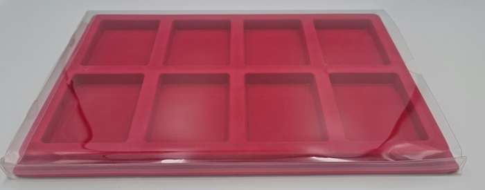 Collectibles Coin Display Box in Red for Graded Coins