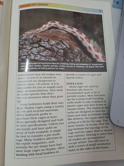 SNAKES. KEEPING & BREEDING THEM IN CAPTIVITY.  By J Coborn