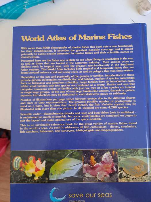 WORLD ATLAS OF MARINE FISHES.  By R Kuiter & H Debelius