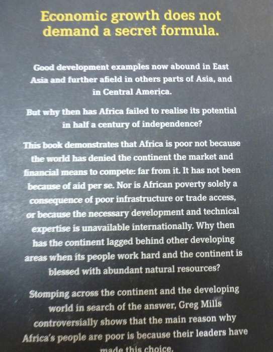 WHY AFRIACA IS POOR - AND WHAT AFRICANS CAN DO ABOUT IT. BY G Mills