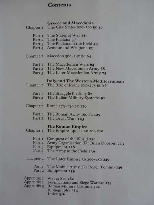 GREECE AND ROME AT WAR By Peter Connelly