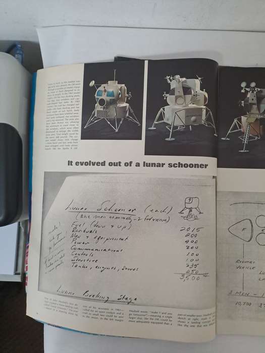 VINTAGE MOON LANDING LIFE MAGAZINES