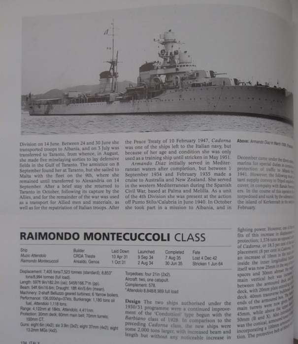 CRUISERS OF WORLD WAR TWO - By M J Whitley