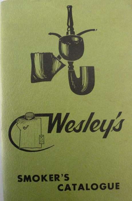 WESLEY'S SMOKERS CATALOGUE  (PIPES) #3