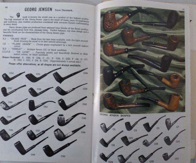 WESLEY'S SMOKERS CATALOGUE  (PIPES) #3