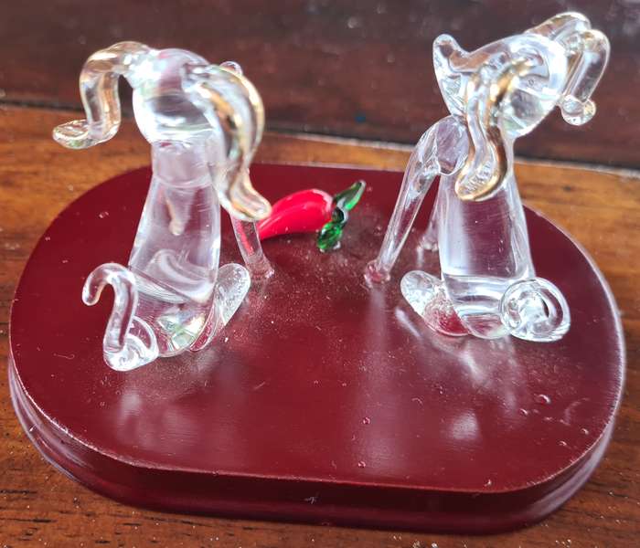 Adorable set of dogs - possibly Swarovski