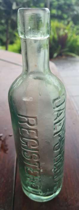 Vintage Daly's Glass bottle