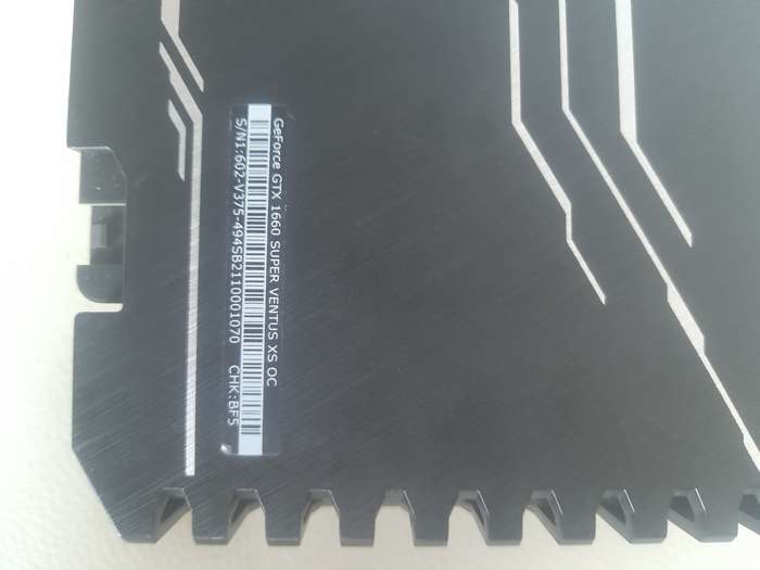 6GB MSI GeForce GTX 1660 SUPER VENTUS XS OC