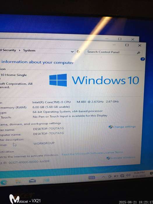 ACER TRAVELMATE Core i5 8GB RAN