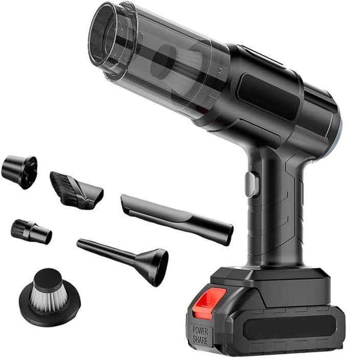 4-in-1 Multifunctional Cordless Vacuum with Rechargable Battery Pack