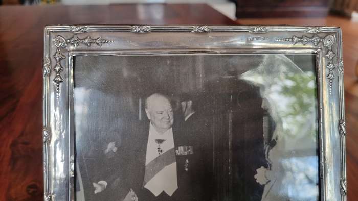Sterling Silver Picture Frame. Hallmarked 1939. Beautiful antique.