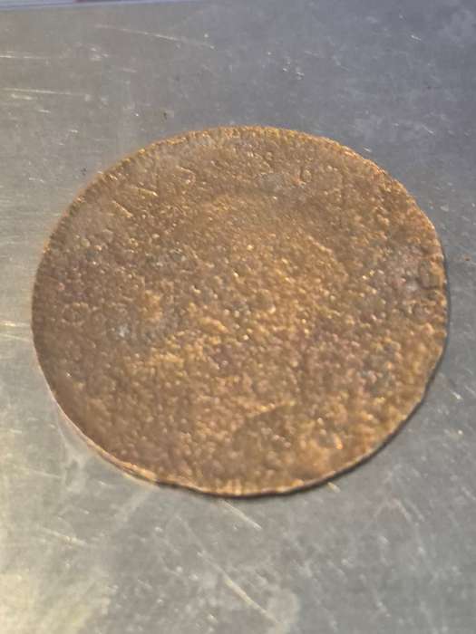 Very Thin South Africa Penny  1950 George VI 1 mm thick, 5.3 grams. 56% of designated weight! Oddity