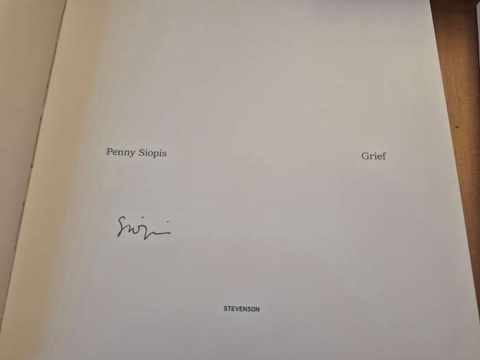 PENNY SIOPIS! Grief and Shame. Signed Limited Edition in Slipcase ( limited to 100)