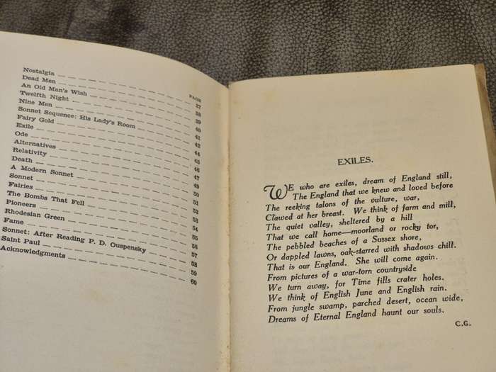 Greetings from Rhodesia. Poems. Gardiner, J.B. and Cecil Gardiner.