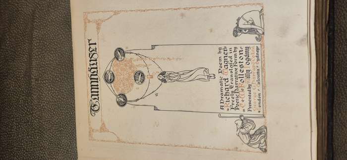 Tannhauser. A Dramatic Poem by Richard Wagner. Amazing colour illustrations by Willy Pogany.