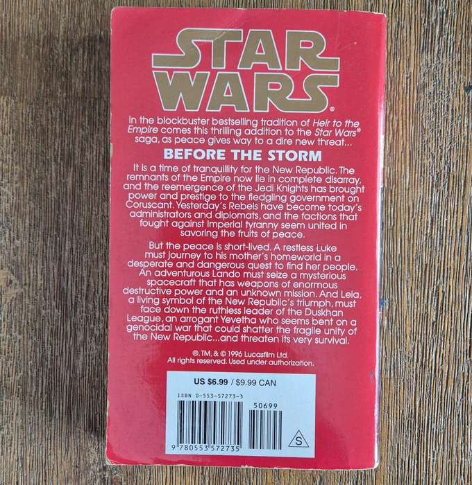 STAR WARS Before the Storm