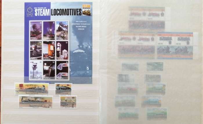 Nice little thematics collection in decent condition 8 pg/16 side Lighthouse stockbook