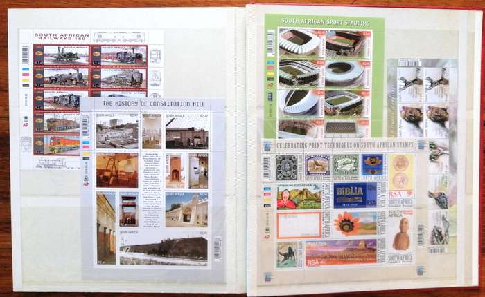 Fantastic Modern RSA collection of superb sheetlets in 16pg/32 side controls album - great value!
