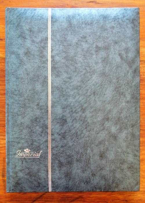 Good Nick Imperial Stockbook 10 Pg/ 20 side , double protective sheets, 9 rung clear strip