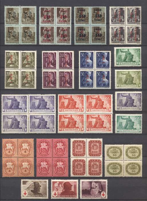 Hungary all Mint Selection - see 2 scans