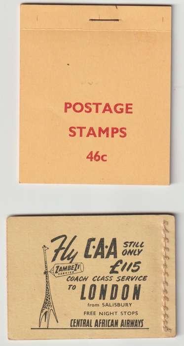 Rhodesia & Federation of Rhodesia & Nyasaland Stamp Booklets **m. High CV. See Scans.
