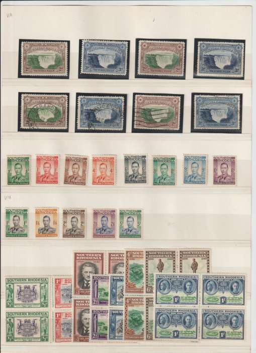 Southern Rhodesia 1900'S selection **m, *m, u. Good CV. See Scan.