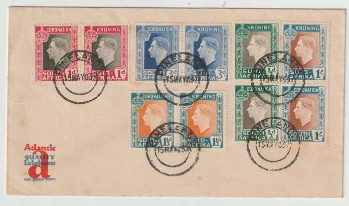 Union RSA 1933 - 1961 selection & 2 covers * M, * U. See Scans.