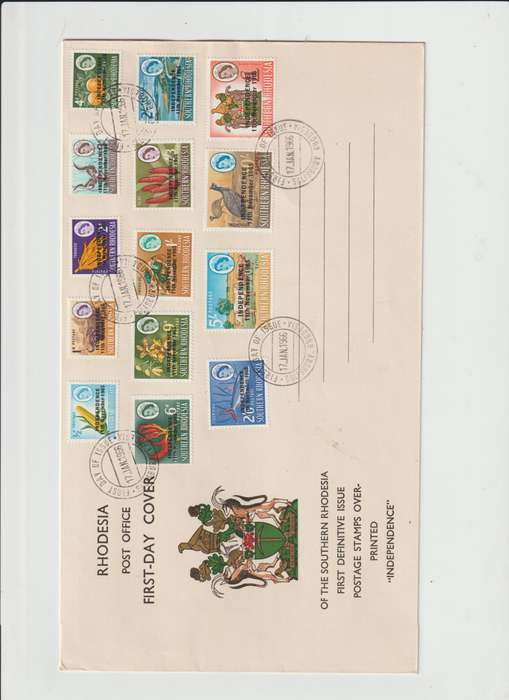 Rhodesia 1964 - 1966 FDC'S & Stamp selection ** M, * U good CV. See Scans.