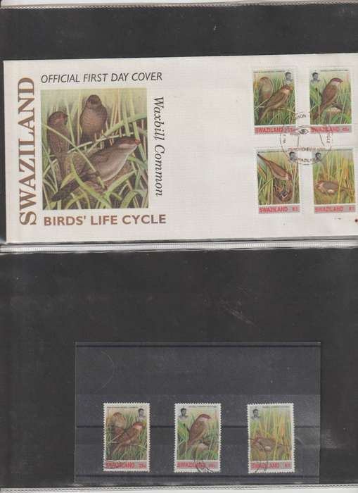 Swaziland FDC & corresponding stamp selection **m, *m, u Lot 2. See Scans.