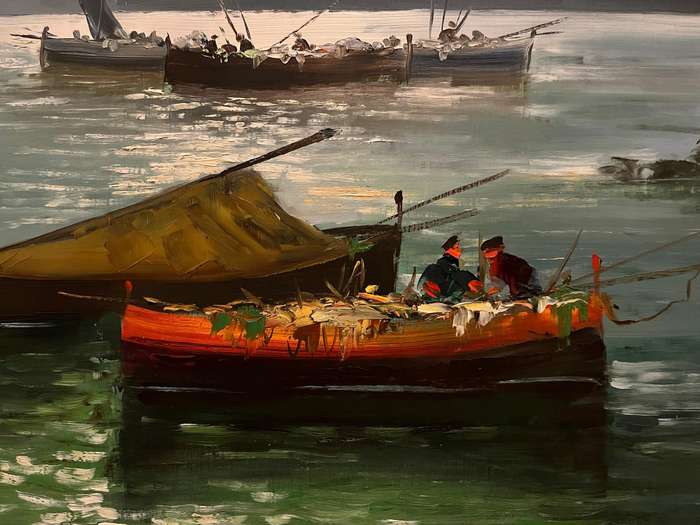 Gian Piero Garizio - Oil on Board