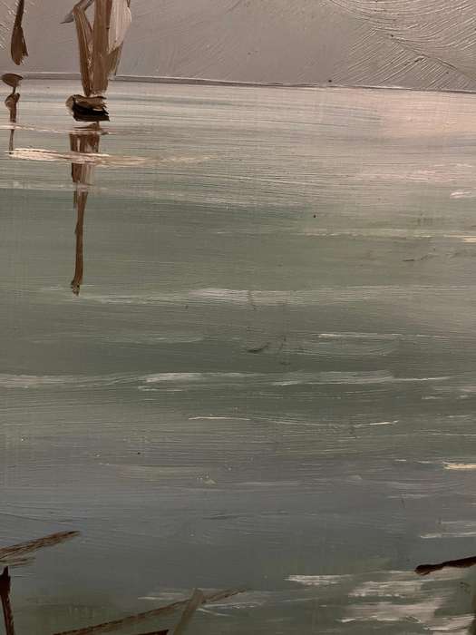 Gian Piero Garizio - Oil on Board