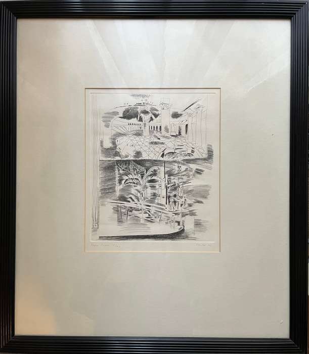 Andrew Verster - Paper Palms - Signed Limited edition print