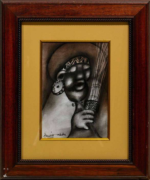 David Mbele - Mixed Media Portrait