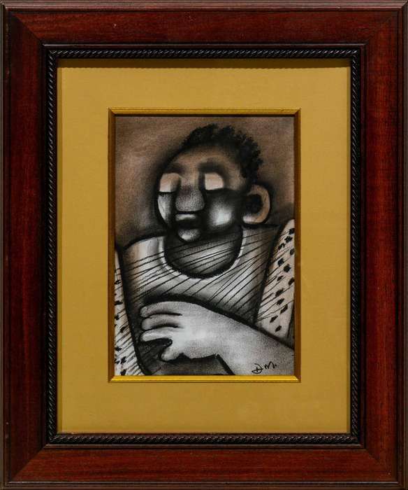 David Mbele - Mixed Media Portrait