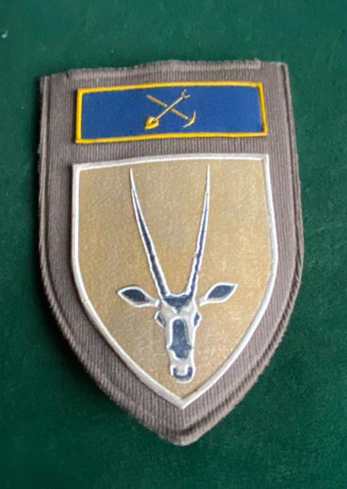 8 SA INF. BATTALION TUPPER FLASH-ONE PIN