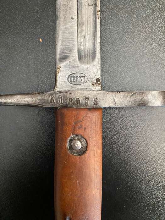 ITALIAN M1870 BAYONET WITH SCABBARD AND FROG
