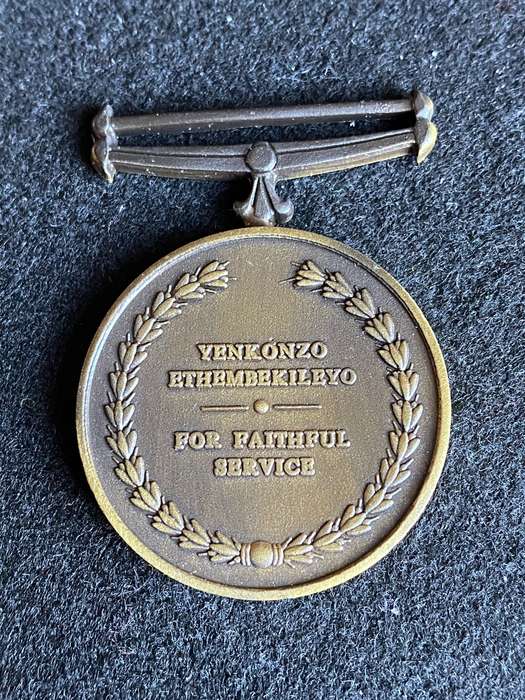 FULL SIZE TRANSKEI,FAITHFUL SERVICE MEDAL