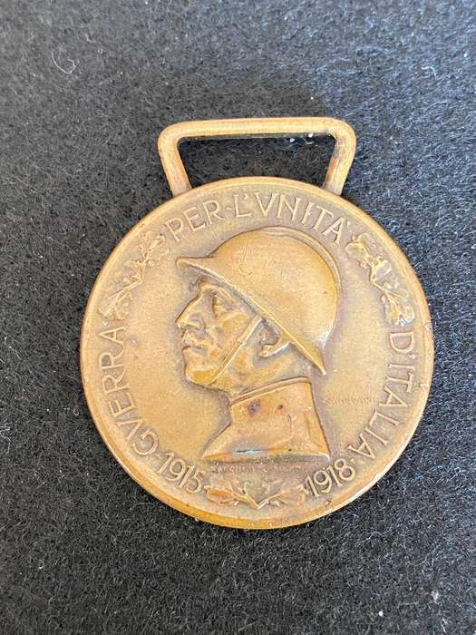 ITALIAN WAR MEDAL 1915-18 FOR ITALO AUSTRIAN WAR